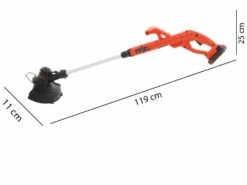 Coupe-bordure électrique Black & Decker ST182320-QW - Débroussailleuse à Batterie Au Lithium De 18V / 2Ah -Outils De Jardin coupe bordure lectrique black decker st182320 qw dbroussailleuse batterie au lithium de 18v 2ah coupe bordure batterie black decker st182320 qw 17459 10 1562858474 IMG 2154.jpg misure