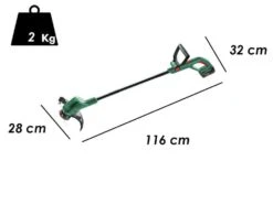 Coupe-bordures à Batterie Bosch EasyGrassCut 18V / 26 - Débroussailleuse à Batterie Au Lithium De 18 V 2.5 Ah