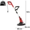 Coupe-bordures électrique Einhell GC-ET 4530 Set - Avec 3 Têtes Offertes -Outils De Jardin coupe bordures electrique einhell gc et 4530 set avec 3 tetes offertes debroussailleuse electrique einhell gc et 4530 set 29485 5 1622106632 IMG 60af62084f444