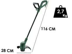 Coupe-bordures électrique Bosch EasyGrassCut 26 - Moteur De 280W - Diamètre De Coupe 26 Cm -Outils De Jardin coupe bordures lectrique bosch easygrasscut 26 moteur de 280w diamtre de coupe 26 cm coupe bordures lectrique bosch easy grasscut 26 29530 0 1622196020 IMG 60b0bf3407f41