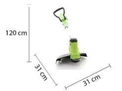 Coupe-bordures électrique Greenworks GST4530 - Coupe-bordures Avec Réduction à Engrenages - 450 W -Outils De Jardin coupe bordures lectrique greenworks gst4530 coupe bordures avec rduction engrenages 450 w coupe bordures lectrique greenworks gst4530 15508 5 1548769177 Misure lungo