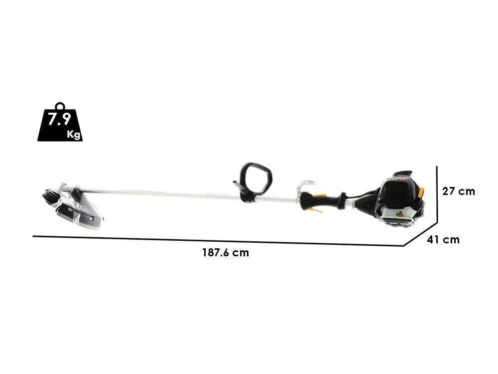 Débroussailleuse Thermique ALPINA ABR 45 - Moteur à 2 Temps De 44.8 Cm3 3 Débroussailleuse Thermique ALPINA ABR 45 - Moteur à 2 Temps De 44.8 Cm3