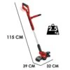 Einhell GE-CT 18/30 Li - Coupe-bordure à Batterie - 18V 4Ah -Outils De Jardin einhell ge ct 18 30 li coupe bordure batterie 18v 4ah coupe bordure sans fil einhell ge ct 18 30li 42389 22 1684481028 IMG 6467240480d93
