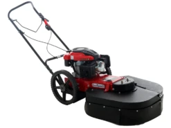 Motobalayeuse-débroussailleuse à Roues Poussée Geotech RSS 400 - Moteur à Essence 196 Cc.