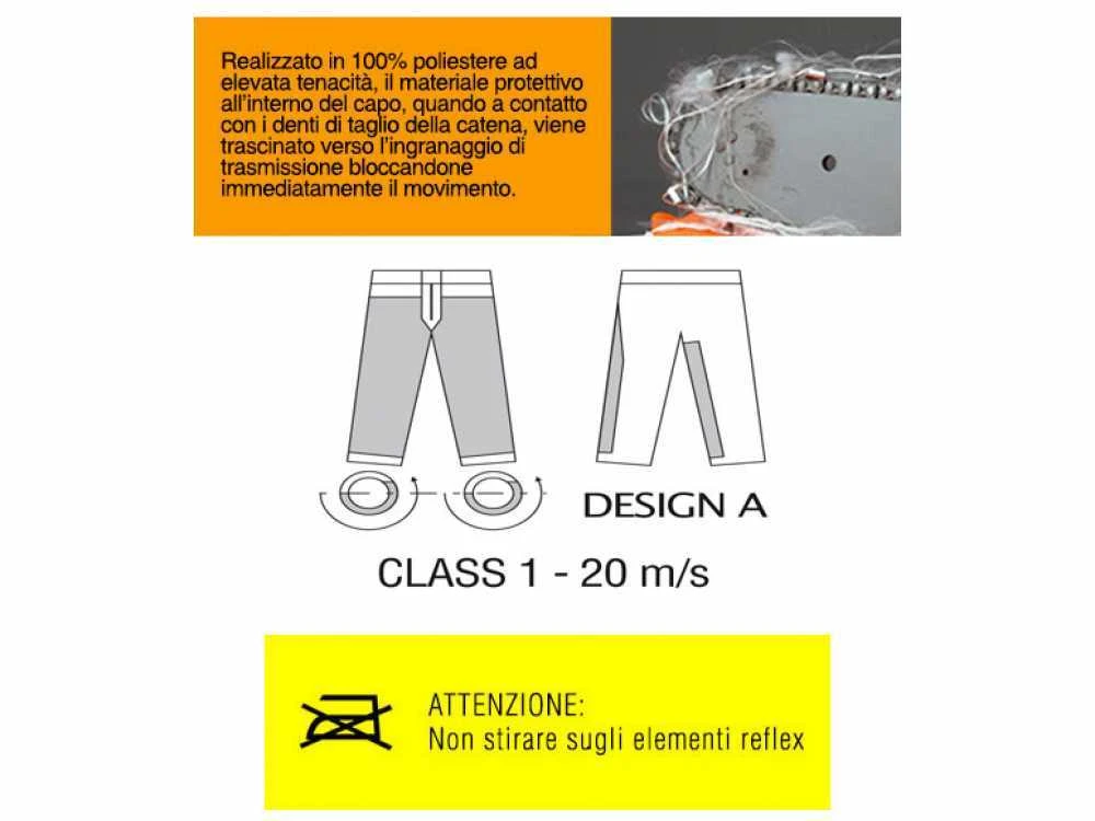 Cofra Pantalon Anti-coupure De Protection Pour Tronçonneuse CHAIN STOP Taille S 4 Cofra Pantalon Anti-coupure De Protection Pour Tronçonneuse CHAIN STOP Taille S – Image 2