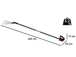 Peigne Vibreur à Batterie Sur Perche Fixe Infaco V5000P3AF - 48V 17Ah