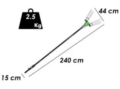 Peigne Vibreur EGO Lotus - 56V - SANS BATTERIE NI CHARGEUR