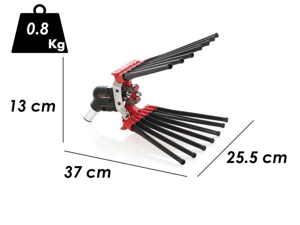 Peigne Vibreur Pneumatique Lisam V8 Turbo - 7- 8 Bars - 1800 Battements Par Minute 3 Peigne Vibreur Pneumatique Lisam V8 Turbo - 7- 8 Bars - 1800 Battements Par Minute