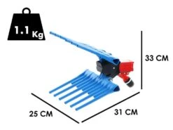 Peigne Vibreur Pneumatique Paterlini VALLELUNGA - 7-9 Bars - 1600 Battements Par Minute