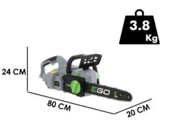 PROMO EGO Tronçonneuse à Batterie EGO CS1400E 56V 2.5Ah - Longueur De Coupe De 35 Cm