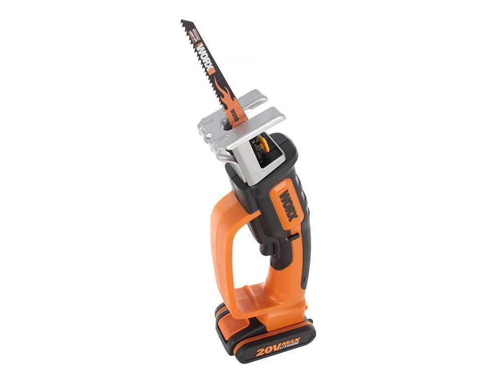 Scie électrique De Jardin à Batterie Worx XMWG894E.5 Batterie Li-ion 20V De 2Ah - 3 Lames Offertes 9 Scie électrique De Jardin à Batterie Worx XMWG894E.5 Batterie Li-ion 20V De 2Ah - 3 Lames Offertes – Image 7