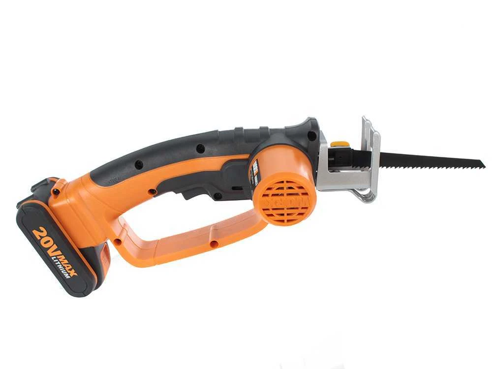 Scie électrique De Jardin à Batterie Worx XMWG894E.5 Batterie Li-ion 20V De 2Ah - 3 Lames Offertes 12 Scie électrique De Jardin à Batterie Worx XMWG894E.5 Batterie Li-ion 20V De 2Ah - 3 Lames Offertes – Image 10