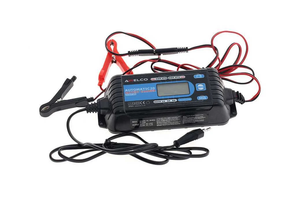 Set Complet : Chariot Porte Batterie Geotech + Batterie 100 Ah + Chargeur De Batterie Awelco Automatic 20 15 Set Complet : Chariot Porte Batterie Geotech + Batterie 100 Ah + Chargeur De Batterie Awelco Automatic 20 – Image 13