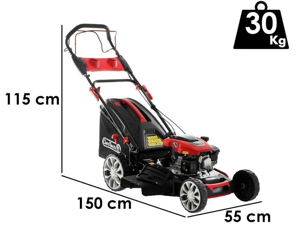 Tondeuse à Gazon Thermique Tractée GeoTech S51-170 BMSGW - 4 En 1 - Lame De 51 Cm 3 Tondeuse à Gazon Thermique Tractée GeoTech S51-170 BMSGW - 4 En 1 - Lame De 51 Cm