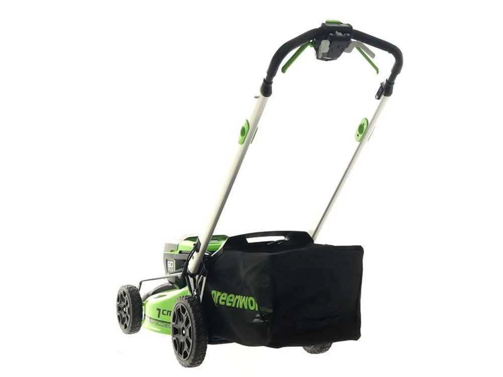 Tondeuse Autotractée à Batterie Greenworks GD60LM51SP - 60V - 4en1 - SANS BATTERIE NI CHARGEUR 12 Tondeuse Autotractée à Batterie Greenworks GD60LM51SP - 60V - 4en1 - SANS BATTERIE NI CHARGEUR – Image 10