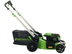 Tondeuse Autotractée Sur Batterie Greenworks GD60LM51SP - 60V/4Ah - 4en1 - BATTERIE Et CHARGEUR INCLUS -Outils De Jardin tondeuse autotracte sur batterie greenworks gd60lm51sp 60v 4ah 4en1 batterie et chargeur inclus tondeuse lectrique batterie greenworks gd60lm51sp 29911 0 1623847059 IMG 60c9f09381991