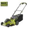 Tondeuse à Batterie RYOBI RLM36X41H50G - 36V - 5Ah - Bac De 45 L - Coupe De 40 Cm