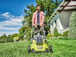 Tondeuse à Batterie RYOBI RLM36X41H50PG - 36V - 5Ah - Bac De 45 L - Coupe De 40 Cm -Outils De Jardin tondeuse batterie ryobi rlm36x41h50pg 36v 5ah bac de 45 l coupe de 40 cm moteur lectrique batterie 35469 15 1655970507 IMG 62b41acb89d44