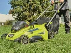 Tondeuse à Batterie RYOBI RLM36X41H60PG - 36V - 6Ah - Bac De 45 L - Coupe De 40 Cm -Outils De Jardin tondeuse batterie ryobi rlm36x41h60pg 36v 6ah bac de 45 l coupe de 40 cm moteur lectrique batterie 35452 15 1655895600 IMG 62b2f63041dae