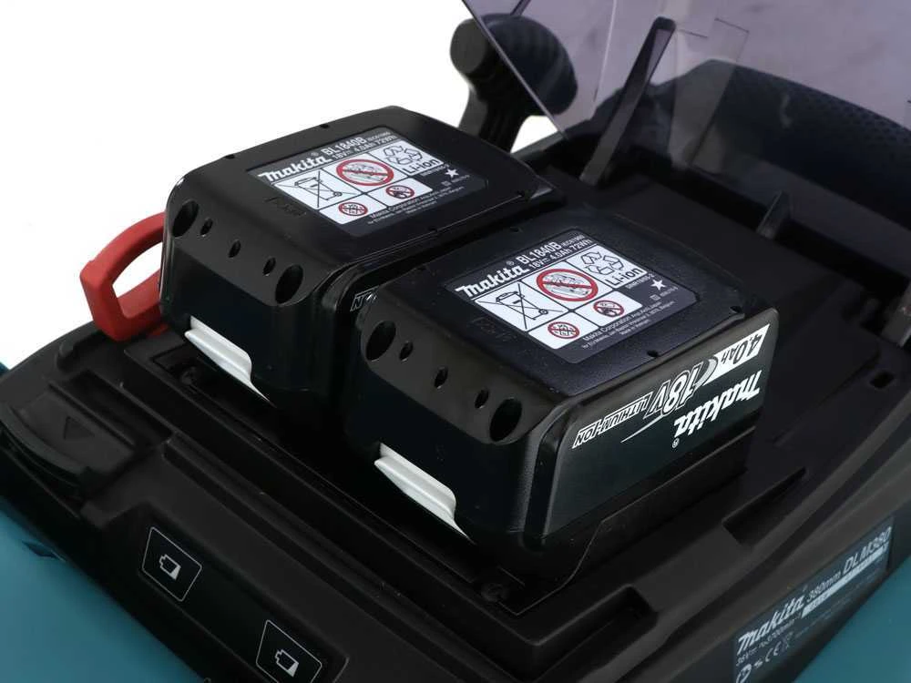 Tondeuse à Gazon électrique Avec Batterie 2 X 4 Ah Makita DLM380PM2 - Tondeuse 2 En 1 - 38 Cm 18 Tondeuse à Gazon électrique Avec Batterie 2 X 4 Ah Makita DLM380PM2 - Tondeuse 2 En 1 - 38 Cm – Image 16