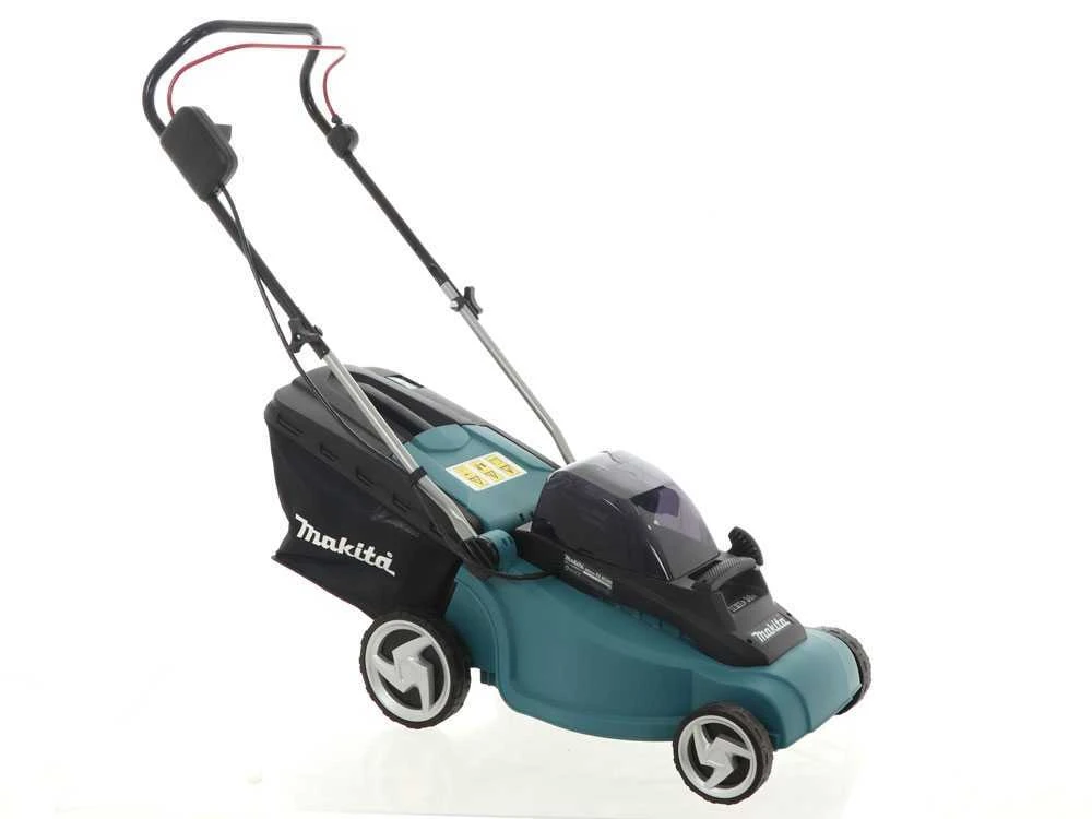 Tondeuse à Gazon électrique Avec Batterie 2 X 4 Ah Makita DLM380PM2 - Tondeuse 2 En 1 - 38 Cm 4 Tondeuse à Gazon électrique Avec Batterie 2 X 4 Ah Makita DLM380PM2 - Tondeuse 2 En 1 - 38 Cm – Image 2