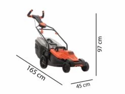 Tondeuse à Gazon électrique Black & Decker BEMW481ES-QS - Largeur De Lame 42 Cm Avec Puissance Max 1800 Watts -Outils De Jardin tondeuse gazon lectrique black decker bemw481es qs largeur de lame 42 cm avec puissance max 1800 watts tondeuse lectrique bemw481es qs 17302 0 1561719200 IMG 9642.jpg misure