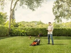 Tondeuse à Gazon électrique Black & Decker BEMW481ES-QS - Largeur De Lame 42 Cm Avec Puissance Max 1800 Watts