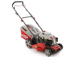 Tondeuse à Gazon Poussée Ama NRS 465T Essence - 4en1: Bac, Mulching, éjection Latérale, Postérieure