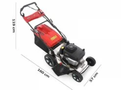 Tondeuse à Gazon Professionnelle Marina Systems MX 57SK 3V 4-en-1 - Moteur Kawasaki FJ180V