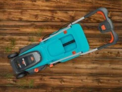 Tondeuse à Gazon Sur Batterie Gardena PowerMax 32/36V P4A - 2 Batteries 18V/2.5Ah - Largeur De Coupe 32 Cm -Outils De Jardin tondeuse gazon sur batterie gardena powermax 32 36v p4a 2 batteries 18v 2 5ah largeur de coupe 32 cm tondeuse lectrique gardena powermax 32 36v p4a 29253 14 1621503156 IMG 60a62cb480264