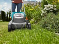 Tondeuse à Gazon Sur Batterie Gardena PowerMax 32/36V P4A - 2 Batteries 18V/2.5Ah - Largeur De Coupe 32 Cm -Outils De Jardin tondeuse gazon sur batterie gardena powermax 32 36v p4a 2 batteries 18v 2 5ah largeur de coupe 32 cm tondeuse lectrique gardena powermax 32 36v p4a 29253 14 1621503156 IMG 60a62cb4b9e3a