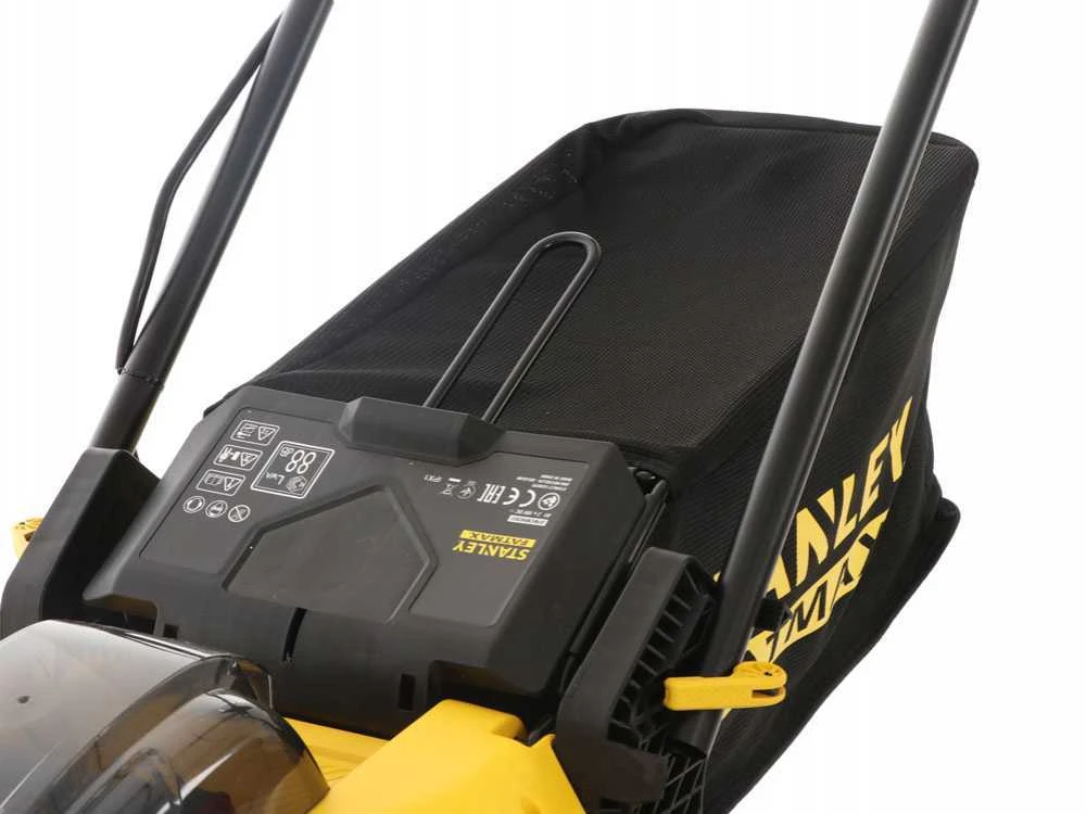 Tondeuse à Gazon Sur Batterie STANLEY FATMAX SFMCMW2651M - 2 Batteries 18V/4Ah - Amplitude De Coupe 40 Cm 22 Tondeuse à Gazon Sur Batterie STANLEY FATMAX SFMCMW2651M - 2 Batteries 18V/4Ah - Amplitude De Coupe 40 Cm – Image 20