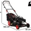 Tondeuse à Gazon Thermique Autotractée Blue Bird Sprint H51 T - Honda GCVx 200 - Lame 51 Cm -Outils De Jardin tondeuse gazon thermique autotracte blue bird sprint h51 t honda gcvx 200 lame 51 cm tondeuse thermique tracte blue bird sprint b51 t 35860 0 1658234379 IMG 62d6a60b9c646