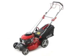 Tondeuse à Gazon Thermique GeoTech Pro S46-140BG - Autotractée 2en1: Ramassage + éjection Arrière