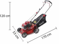 Tondeuse à Gazon Thermique GeoTech S41-130 B - à Poussée Manuelle 2en1 Ramassage + éjection Postérieure 33 Tondeuse à Gazon Thermique GeoTech S41-130 B - à Poussée Manuelle 2en1 Ramassage + éjection Postérieure -Outils De Jardin tondeuse gazon thermique geotech s41 130 b pousse manuelle 2en1 ramassage jection postrieure tondeuse gazon geotech s41 130 b 16499 9 1557223799 Misure largo