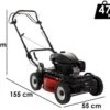 Tondeuse à Gazon Thermique Tractée GRINDER 4x4 SH - Avec Moteur Honda GCVx 200 - Coupe 52cm - Double Lame Mulching -Outils De Jardin tondeuse gazon thermique tracte grinder 4x4 sh avec moteur honda gcvx 200 coupe 52cm double lame mulching tondeuse gazon marina systems grinder 4x4 sh 41437 0 1681475407 IMG 6439474f94d44