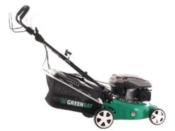 Tondeuse à Gazon Tractée GreenBay GB-LM 42 S - 3 En 1 - Moteur Thermique Y145V OHV De 145cc -Outils De Jardin tondeuse gazon tracte greenbay gb lm 42 s 3 en 1 moteur thermique y145v ohv de 145cc tondeuse gazon greenbay gb lm 42 s 29563 1 1622457205 IMG 60b4bb75b84e7