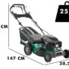 Tondeuse à Gazon Tractée GreenBay GB-LM 46 S - 4 En 1 - Moteur Thermique De 170cm3 -Outils De Jardin tondeuse gazon tracte greenbay gb lm 46 s 4 en 1 moteur thermique de 170cm3 tondeuse gazon greenbay gb lm 46 s 28643 1 1619524387 IMG 6087fb23971d2