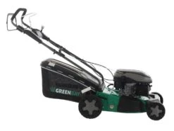 Tondeuse à Gazon Tractée GreenBay GB-LM 46 S - 4 En 1 - Moteur Thermique De 170cm3 -Outils De Jardin tondeuse gazon tracte greenbay gb lm 46 s 4 en 1 moteur thermique de 170cm3 tondeuse gazon greenbay gb lm 46 s 28643 1 1619524387 IMG 6087fb239c9cd