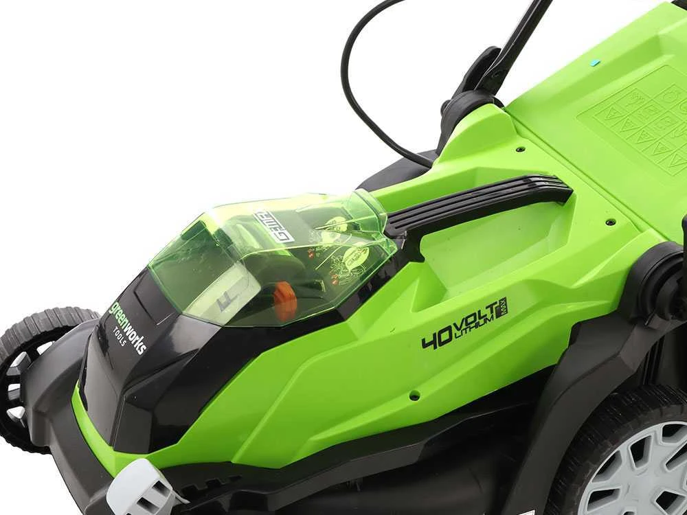 Tondeuse électrique à Batterie Greenworks G40LM35 40V - 35 Cm Tondeuse - Batterie 4A 19 Tondeuse électrique à Batterie Greenworks G40LM35 40V - 35 Cm Tondeuse - Batterie 4A – Image 17