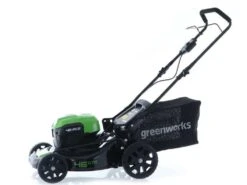 Tondeuse électrique à Batterie Greenworks GD48LM46 48V - 46 Cm - Batterie 4Ah -Outils De Jardin tondeuse lectrique batterie greenworks gd48lm46 48v 46 cm batterie 4ah tondeuse lectrique batterie greenworks gd48lm46 35284 0 1655370139 IMG 62aaf19b9b319