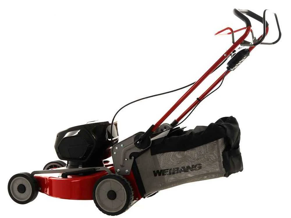 Tondeuse électrique à Batterie WEIBANG WB452SE3 - Moteur De 120V/4Ah - 4 En 1 10 Tondeuse électrique à Batterie WEIBANG WB452SE3 - Moteur De 120V/4Ah - 4 En 1 – Image 8
