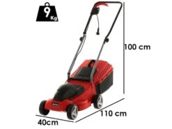 Tondeuse électrique à Gazon 1000W Einhell GC-EM 1032 - Lame De 32 Cm