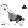 Tondeuse Thermique Autotractée CastelGarden XS 55 HV - 4 En 1 - Coupe De 53 Cm - Moteur 201cm3 -Outils De Jardin tondeuse thermique autotracte castelgarden xs 55 hv 4 en 1 coupe de 53 cm moteur 201cm3 tondeuse gazon castelgarden xs 55 hv 35747 1 1657552472 IMG 62cc3e5825424