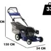 Tondeuse Thermique Ma.ri.na Systems YLM 351 S - Châssis En Aluminium - Coupe 51cm - Moteur Yamaha MA190 -Outils De Jardin tondeuse thermique ma ri na systems ylm 351 s chssis en aluminium coupe 51cm moteur yamaha ma190 tondeuse gazon ma ri na systems ylm 351 s 27084 0 1612871999 IMG 6022793fd66a9