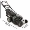 Tondeuse Thermique Tractée Blackstone SP530 B&S Deluxe Avec Moteur Briggs 750EX Séries -Outils De Jardin tondeuse thermique tracte blackstone sp530 b s deluxe avec moteur briggs 750ex sries tondeuse gazon blackstone sp530 b s deluxe 16102 1 1554361518 misure