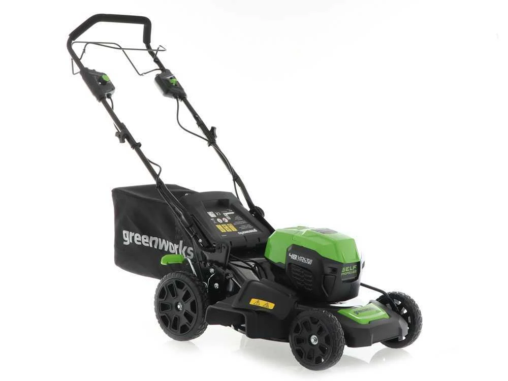 Tondeuse Tractée à Batterie Greenworks GD48LM46SP 48V - 46 Cm - Batterie 4Ah 4 Tondeuse Tractée à Batterie Greenworks GD48LM46SP 48V - 46 Cm - Batterie 4Ah – Image 2