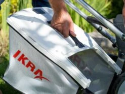 Tondeuse Tractée à Batterie IKRA IAM 40-4625 S - 40V - 2,5Ah -Outils De Jardin tondeuse tracte batterie ikra iam 40 4625 s 40v 2 5ah trois systmes de coupe 28271 10 1618396560 IMG 6076c5903aa5c