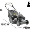 Tondeuse Tractée Marina Systems HR 46 SH - 4EN1 - Moteur Honda GCVx 170 -Outils De Jardin tondeuse tracte marina systems hr 46 sh 4en1 moteur honda gcvx 170 tondeuse tracte marina systems hr 46 sh 41307 0 1681292717 IMG 64367dad39c36