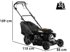 Tondeuse Tractée Rato MR460 EVO - Moteur Thermique McCulloch De 150 Cm3 - 4 En 1